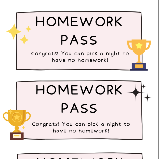 Homework Pass